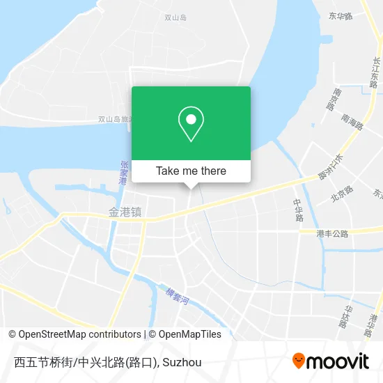 西五节桥街/中兴北路(路口) map