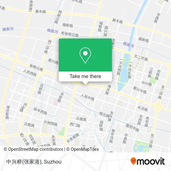 中兴桥(张家港) map