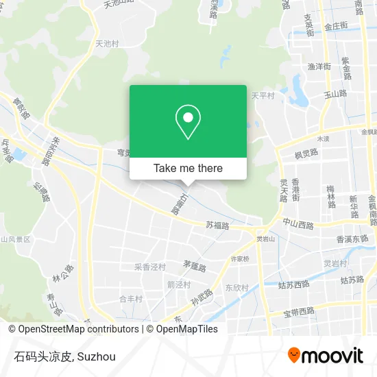 石码头凉皮 map
