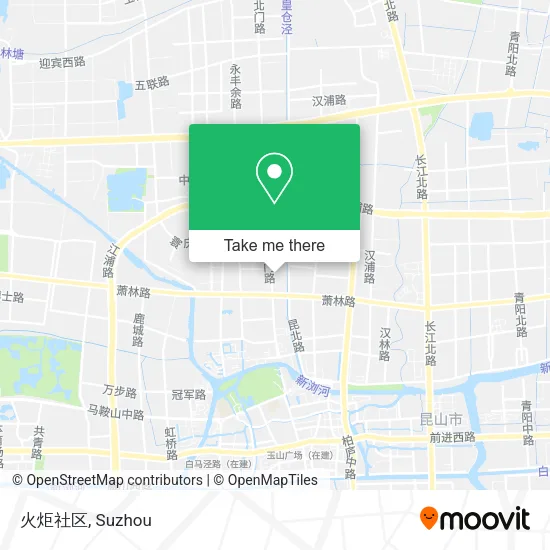 火炬社区 map