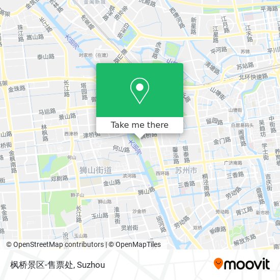 枫桥景区-售票处 map