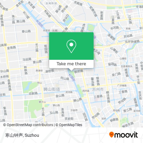 寒山钟声 map