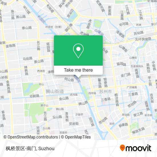枫桥景区-南门 map