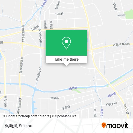 枫塘河 map