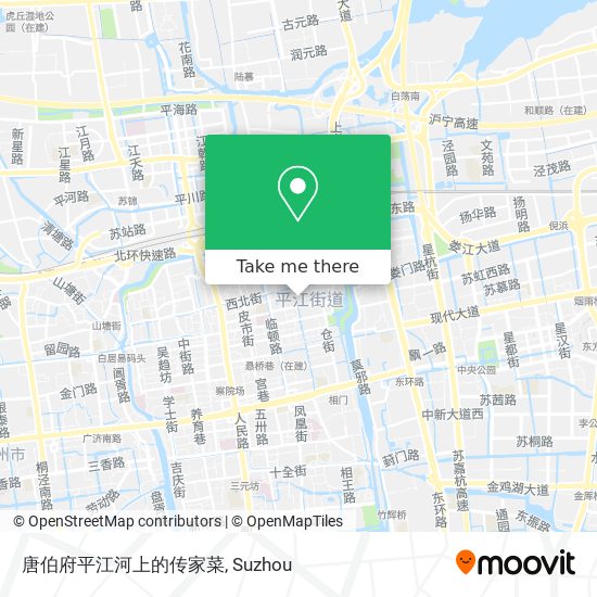 唐伯府平江河上的传家菜 map