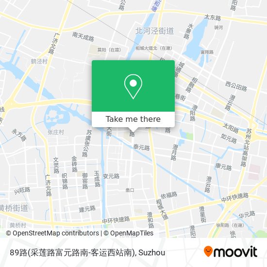 89路(采莲路富元路南-客运西站南) map