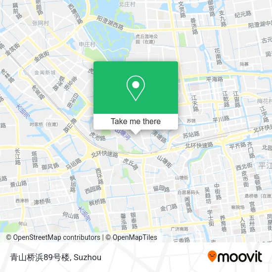 青山桥浜89号楼 map