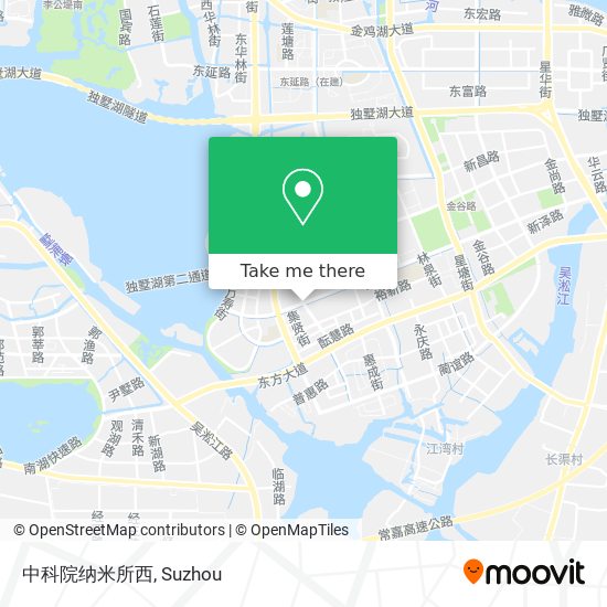 中科院纳米所西 map