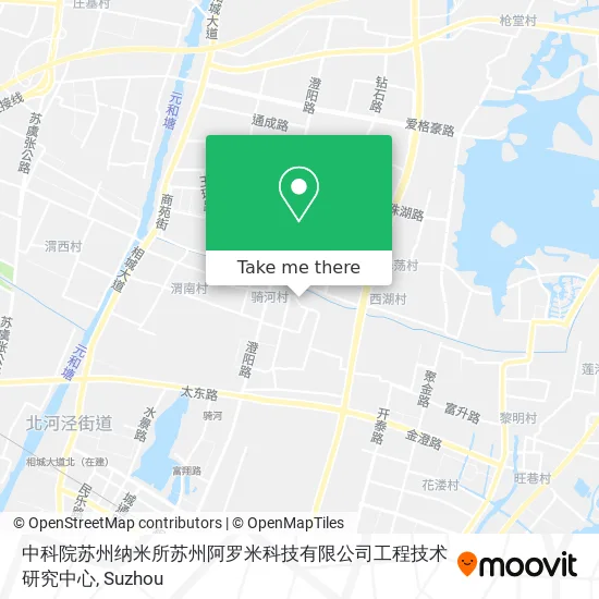 中科院苏州纳米所苏州阿罗米科技有限公司工程技术研究中心 map
