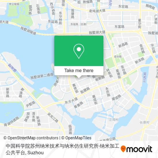 中国科学院苏州纳米技术与纳米仿生研究所-纳米加工公共平台 map