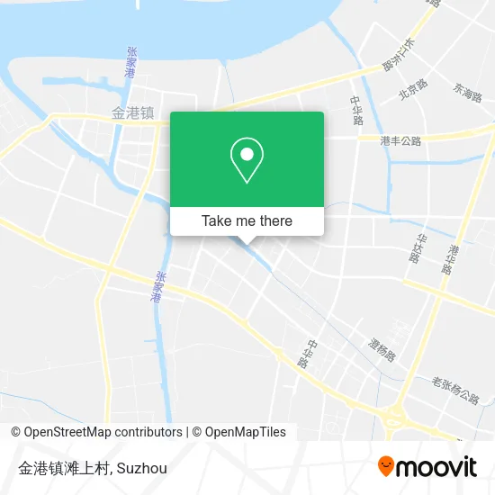 金港镇滩上村 map