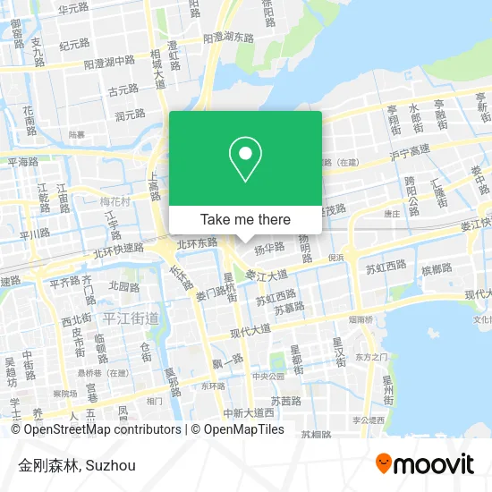 金刚森林 map