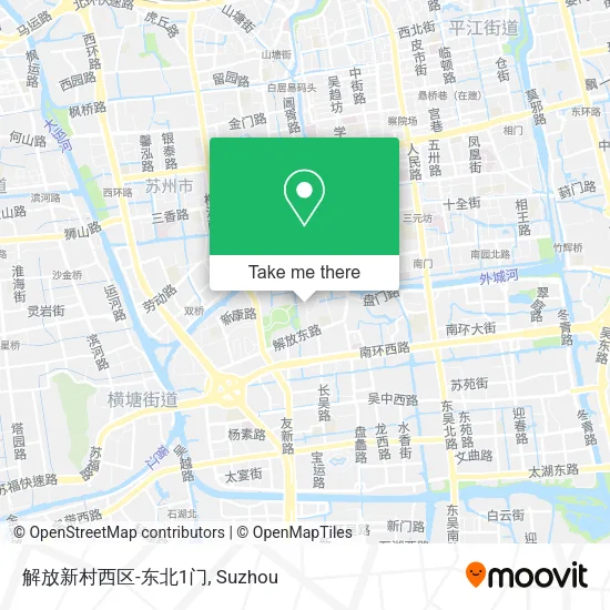 解放新村西区-东北1门 map