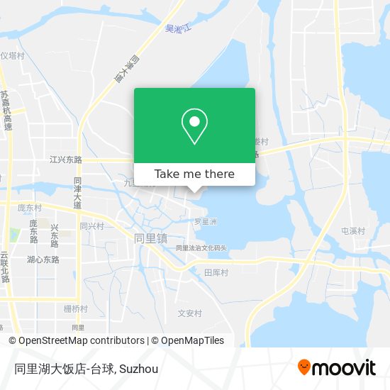同里湖大饭店-台球 map