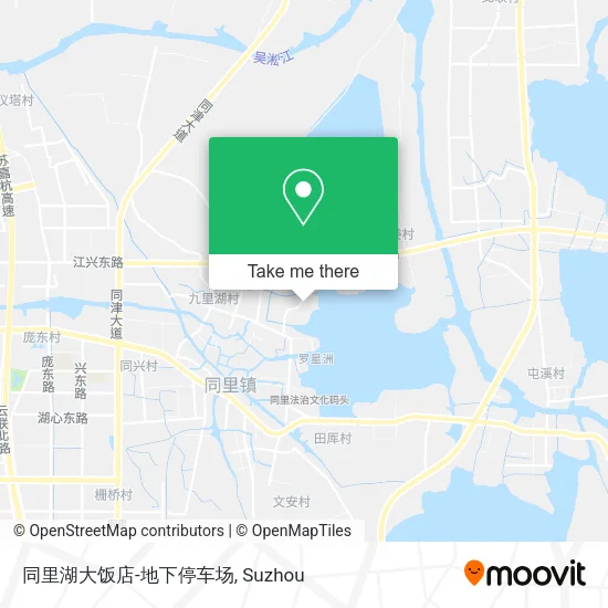 同里湖大饭店-地下停车场 map
