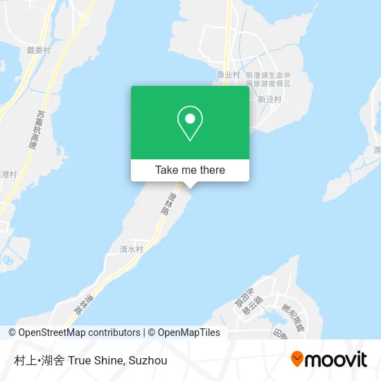 村上•湖舍 True Shine map