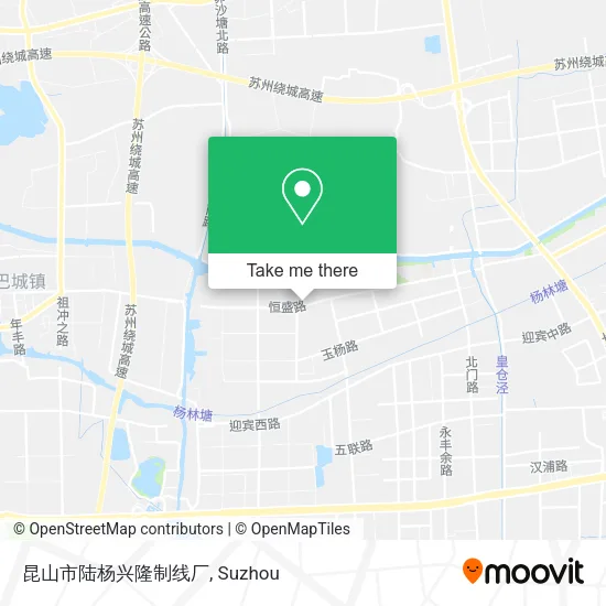 昆山市陆杨兴隆制线厂 map