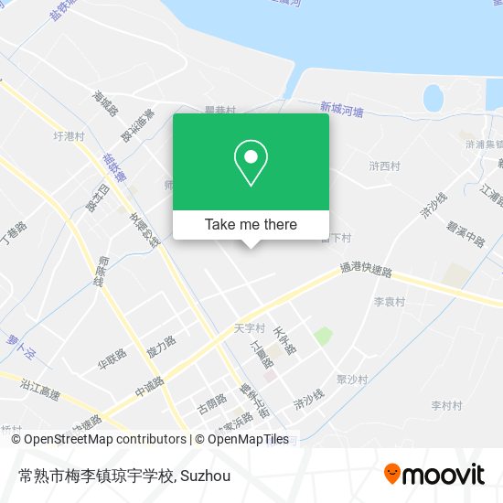常熟市梅李镇琼宇学校 map