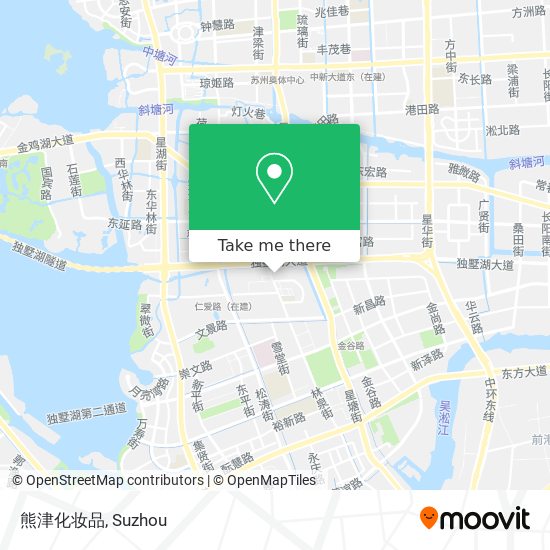 熊津化妆品 map