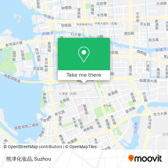 熊津化妆品 map