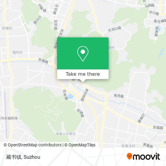 藏书镇 map