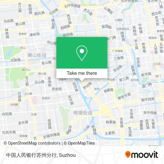 中国人民银行苏州分行 map