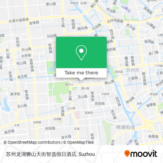 苏州龙湖狮山天街智选假日酒店 map