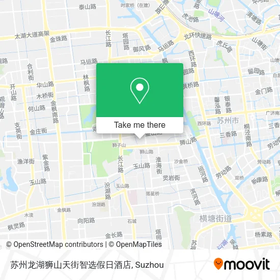 苏州龙湖狮山天街智选假日酒店 map