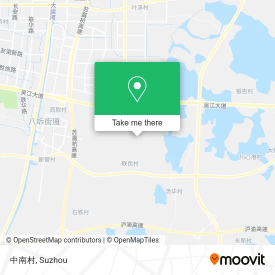 中南村 map