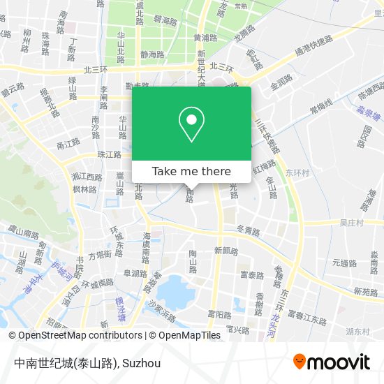 中南世纪城(泰山路) map