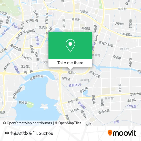 中南御锦城-东门 map