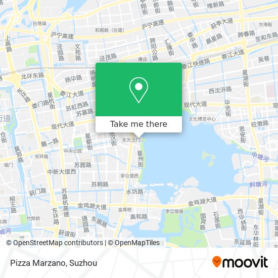 Pizza Marzano map