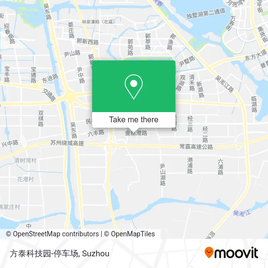 方泰科技园-停车场 map