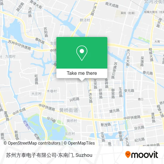 苏州方泰电子有限公司-东南门 map