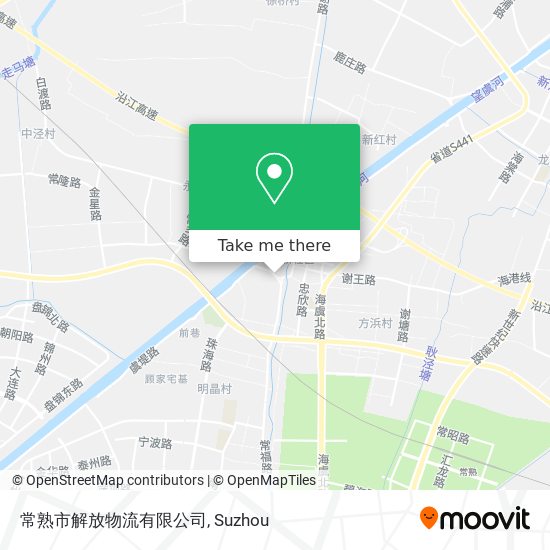 常熟市解放物流有限公司 map