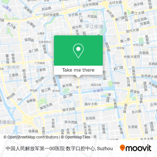 中国人民解放军第一00医院·数字口腔中心 map