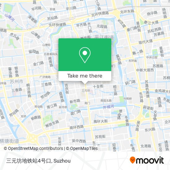 三元坊地铁站4号口 map