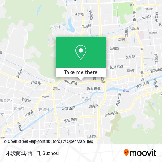 木渎商城-西1门 map