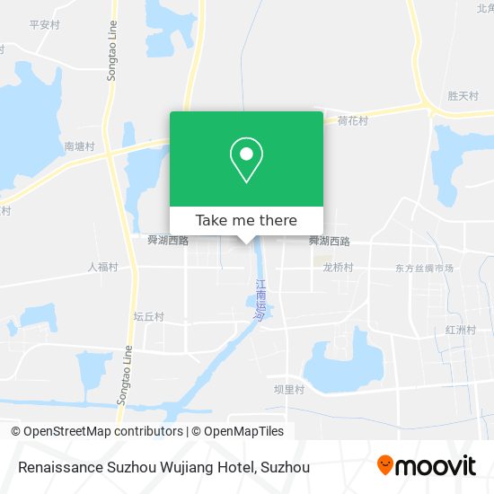 Renaissance Suzhou Wujiang Hotel map