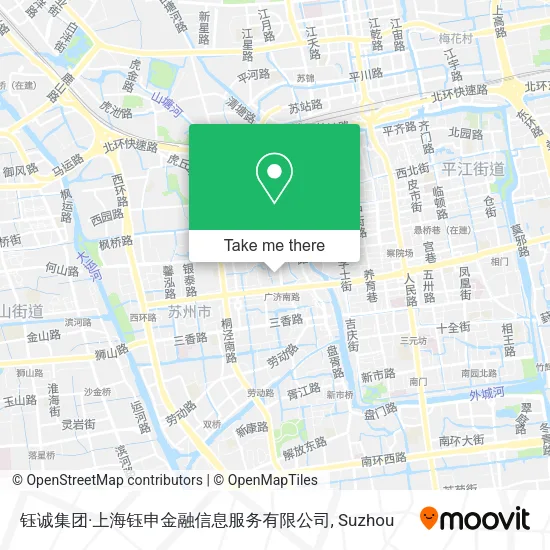 钰诚集团·上海钰申金融信息服务有限公司 map