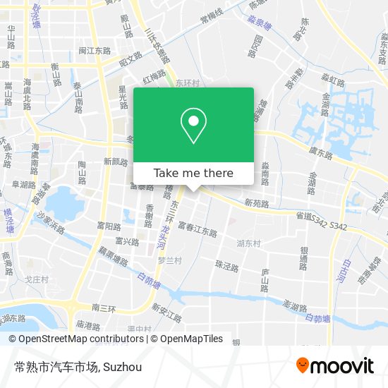 常熟市汽车市场 map