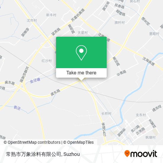 常熟市万象涂料有限公司 map
