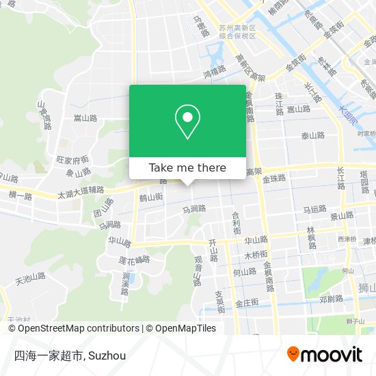 四海一家超市 map
