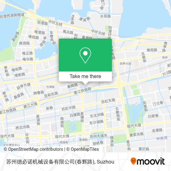 苏州德必诺机械设备有限公司(春辉路) map