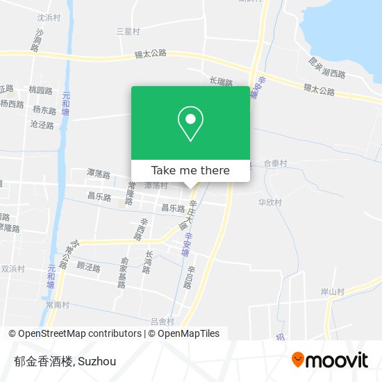 郁金香酒楼 map
