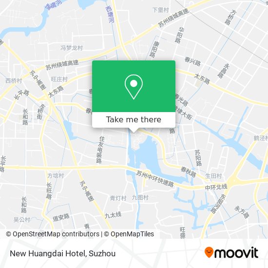 New Huangdai Hotel map
