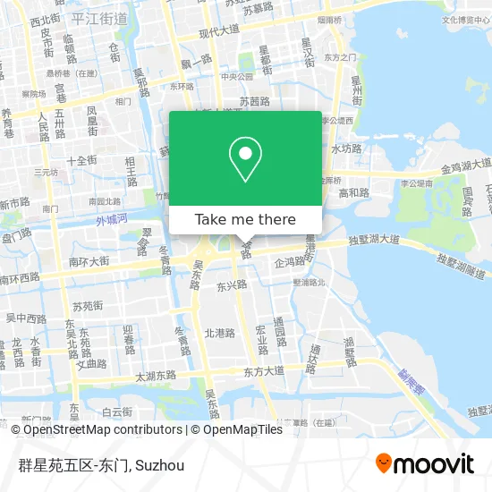 群星苑五区-东门 map