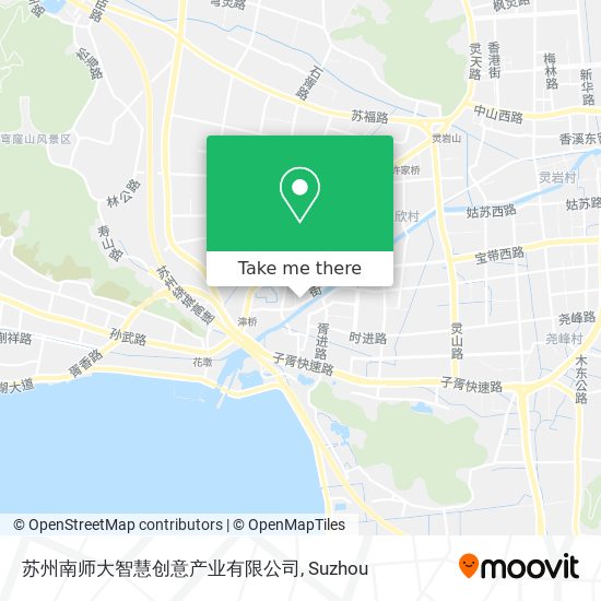 苏州南师大智慧创意产业有限公司 map