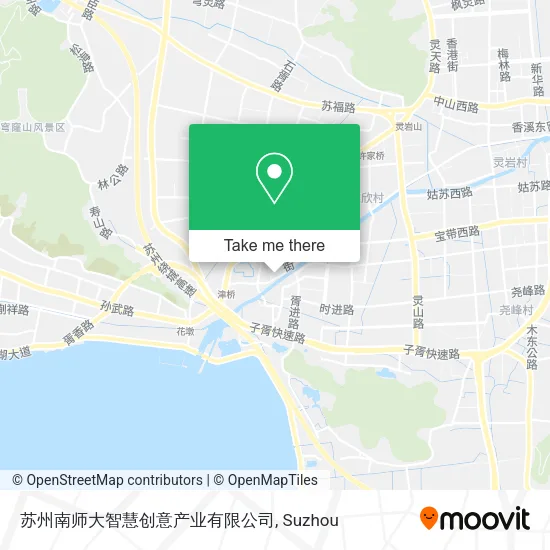 苏州南师大智慧创意产业有限公司 map