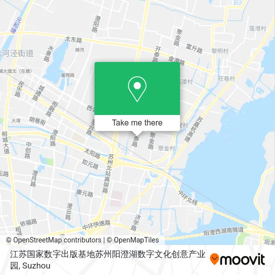 江苏国家数字出版基地苏州阳澄湖数字文化创意产业园 map